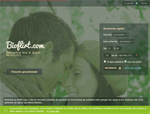 Tablet Screenshot of bioflirt.com